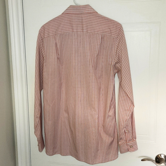 Black Brown 1826 non-iron checked shirt, size small - Picture 3 of 8
